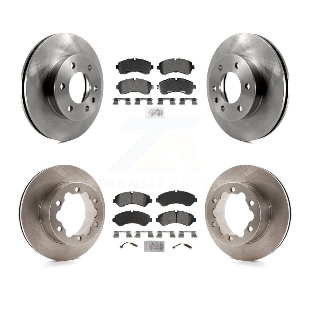 Kit de plaquettes semi-métalliques avant et arrière et Rotor de frein, pour Mercedes-Benz Sprinter 350