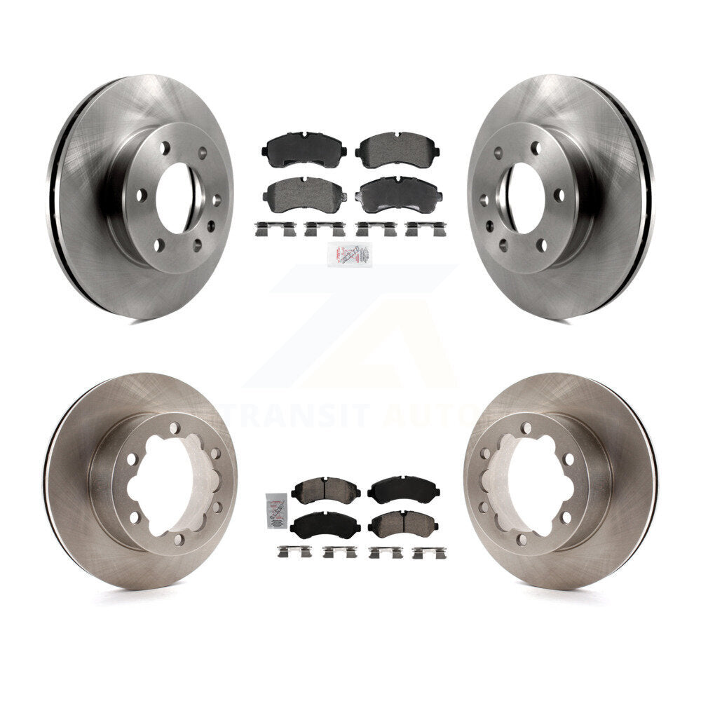 Kit de rotors de frein à plaquettes en céramique, semi-métalliques, avant et arrière, pour Mercedes-Benz Sprite