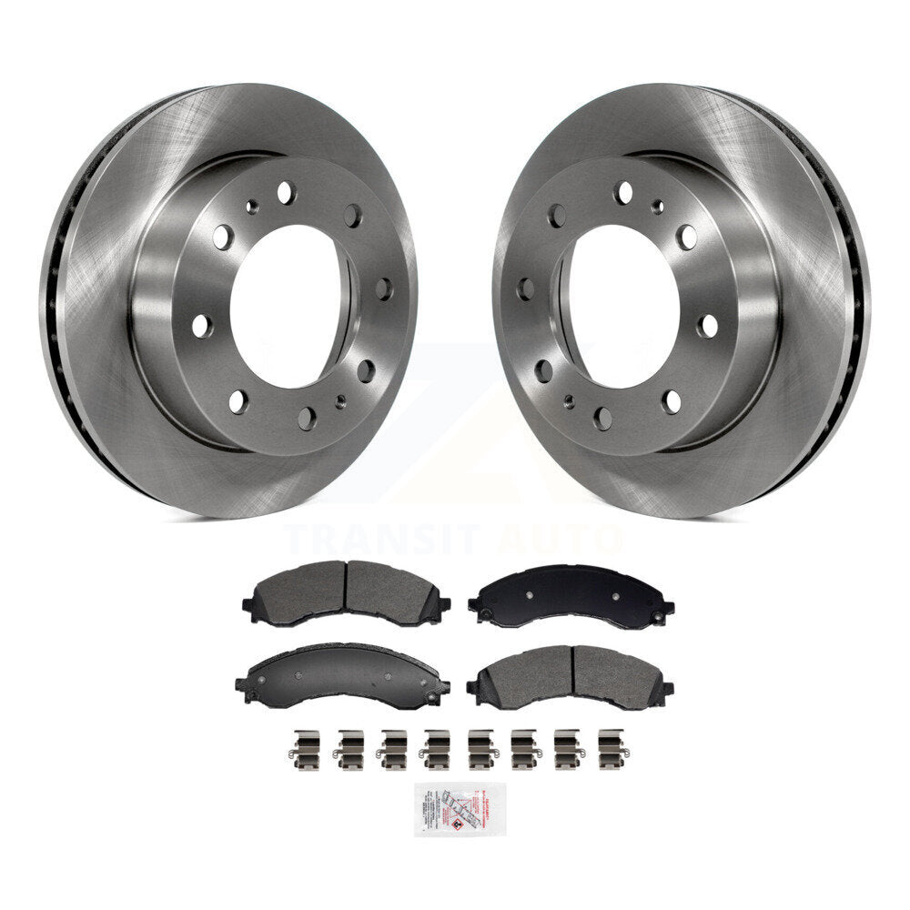 Rotors de frein avant et Kit de plaquettes semi-métalliques pour GMC Chevrolet Savana 2500 Expres