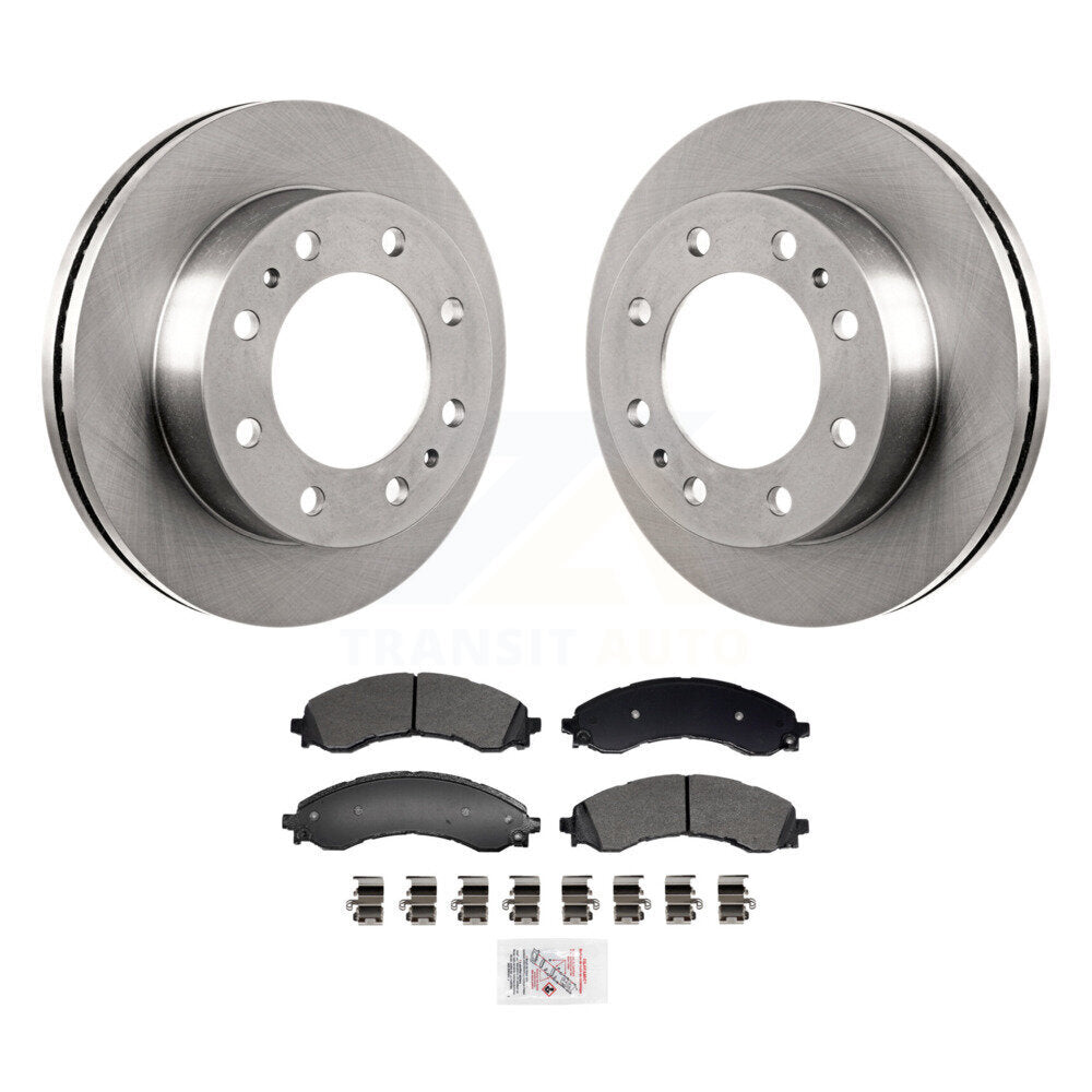 Rotors de frein avant et Kit de plaquettes semi-métalliques pour GMC Savana 3500 Chevrolet Expres