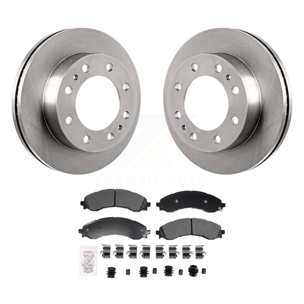 Rotors de frein avant et Kit de plaquettes semi-métalliques pour GMC Savana 3500 Chevrolet Expres