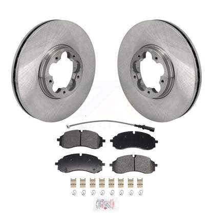 Rotors de frein à disque avant et Kit de plaquettes semi-métalliques pour Ford Transit-250 Transit-35