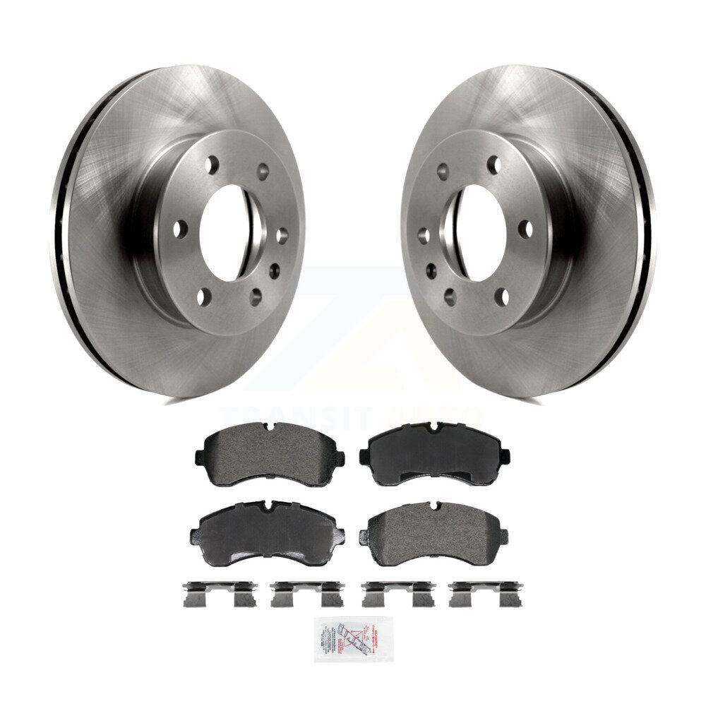 Kit de rotor de frein avant et de plaquettes semi-métalliques pour Mercedes-Benz Sprinter 2500 350