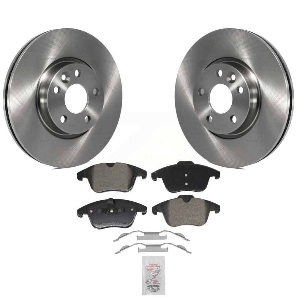 Kit de rotor de frein avant et de plaquettes semi-métalliques pour Volvo Land Rover Range Evoque XC7