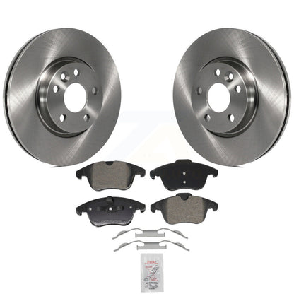 Kit de rotor de frein avant et de plaquettes semi-métalliques pour Volvo Land Rover Range Evoque XC7