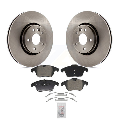 Kit de rotors de frein à disque avant et plaquettes semi-métalliques pour Land Rover LR2 2008-2015