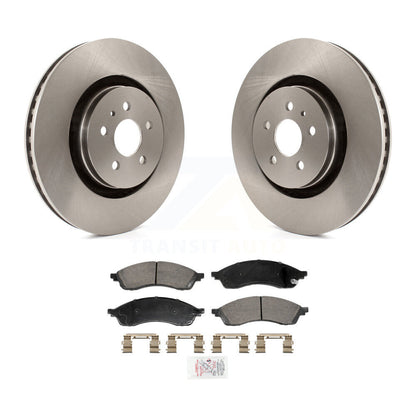 Kit de disques de frein à disque avant et plaquettes en céramique pour Lincoln Nautilus K8A-107657