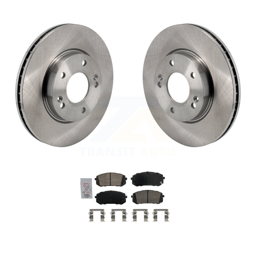 Kit de disques de frein à disque avant et plaquettes en céramique pour Hyundai Elantra K8A-107663