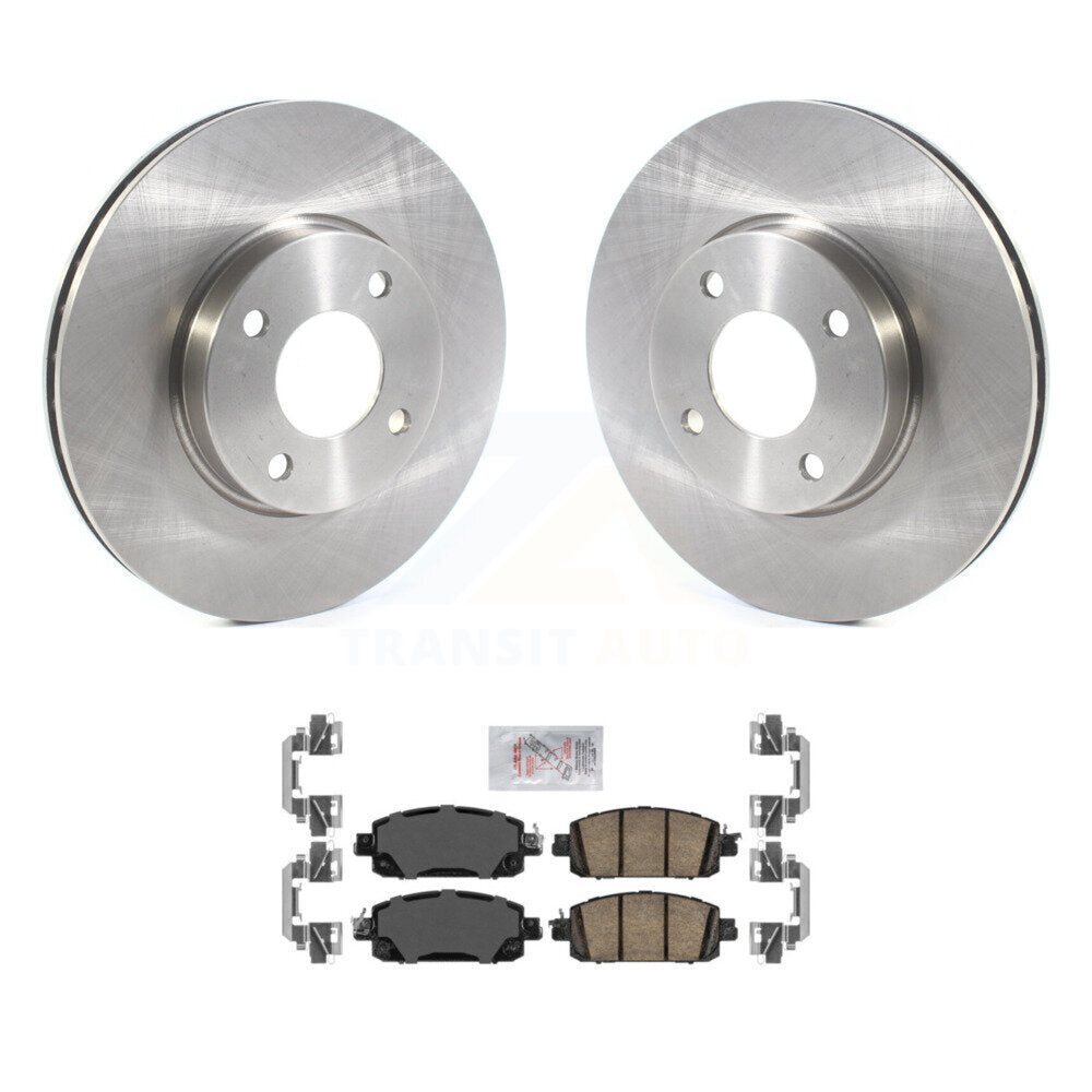 Kit de rotors de frein à disque avant et de plaquettes en céramique pour Nissan Sentra S SV SR 2024