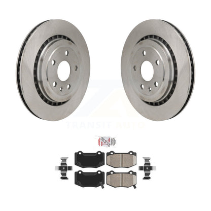 Kit de disques de frein à disque arrière et plaquettes en céramique, pour Chevrolet Camaro Cadillac ATS