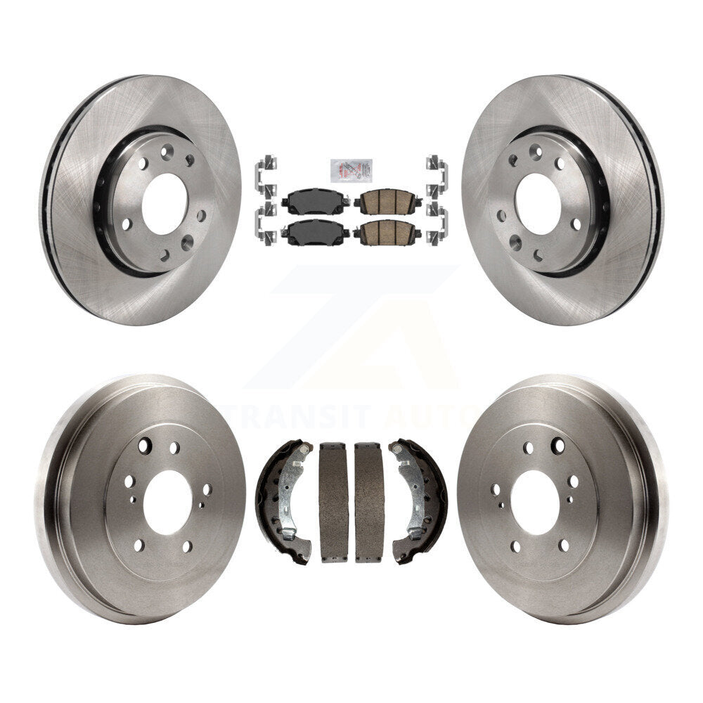 Kit de plaquettes et de tambour en céramique, Rotor de frein à disque avant et arrière, pour Nissan Sentr 2020 – 2022