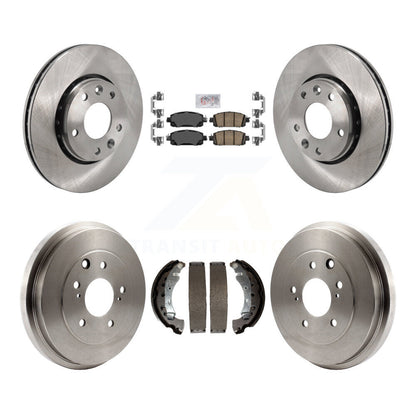 Kit de plaquettes et de tambour en céramique, Rotor de frein à disque avant et arrière, pour Nissan Sentr 2020 – 2022
