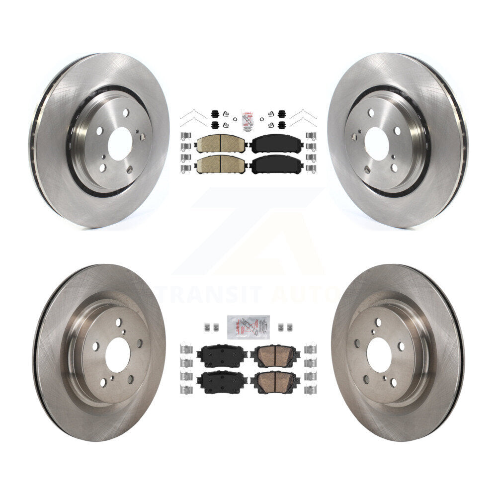 Kit de plaquettes en céramique et de rotor de frein à disque avant et arrière, pour Lexus NX350h NX35 2022 – 2023