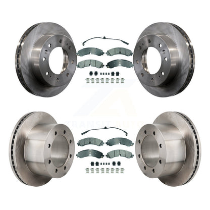 Kit de plaquettes et disques de frein semi-métalliques avant et arrière, pour GMC Sierra 3500 HD Chevrole
