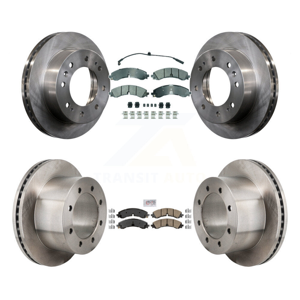 Kit de Rotor de frein à disque en céramique, semi-métallique avant et arrière, pour GMC Sierra 3500 H