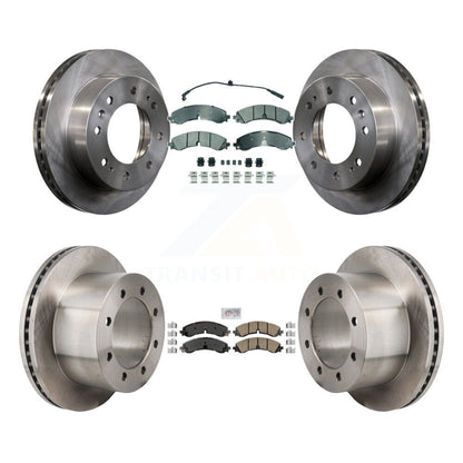 Kit de Rotor de frein à disque en céramique, semi-métallique avant et arrière, pour GMC Sierra 3500 H