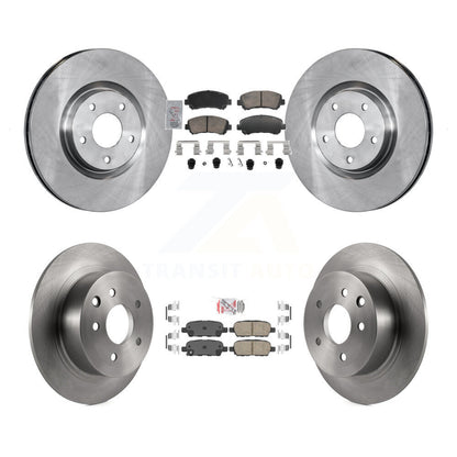 Kit de plaquettes en céramique et de rotor de frein avant et arrière, pour Nissan Sentra SE-R Spec 2007 – 2012