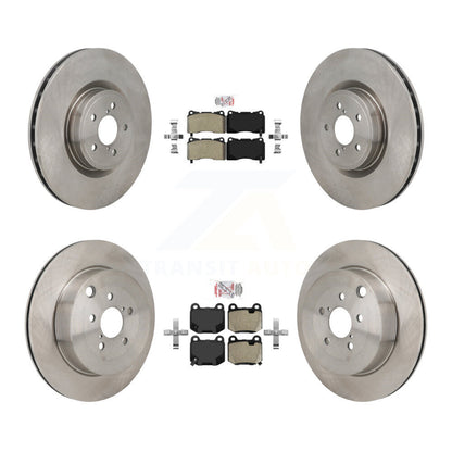 Kit de plaquettes semi-métalliques avant et arrière et disques de frein, pour Subaru BRZ Toyota 8