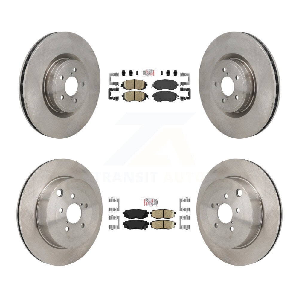Kit de rotors de frein à plaquettes en céramique avant et arrière, pour Toyota 86 Base GT avec frein Brembo
