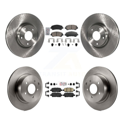 Kit de plaquettes en céramique et de disques de frein avant et arrière, pour Nissan Maxima K8A-107773