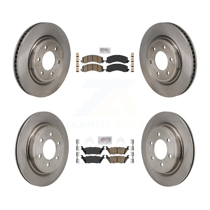 Kit de plaquettes en céramique et Rotor de frein avant et arrière, pour Ford Expedition Lincoln Navigato