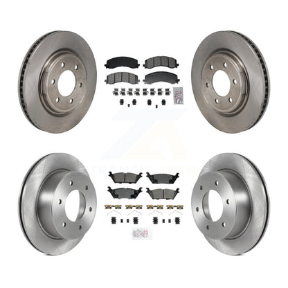 Kit de Rotor de frein à disque à plaquettes semi-métalliques avant et arrière, pour Ford Bronco 2022 2023 3.0
