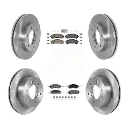 Kit de plaquettes en céramique et de rotors de frein à disque avant et arrière, pour Ford Bronco K8A-107790