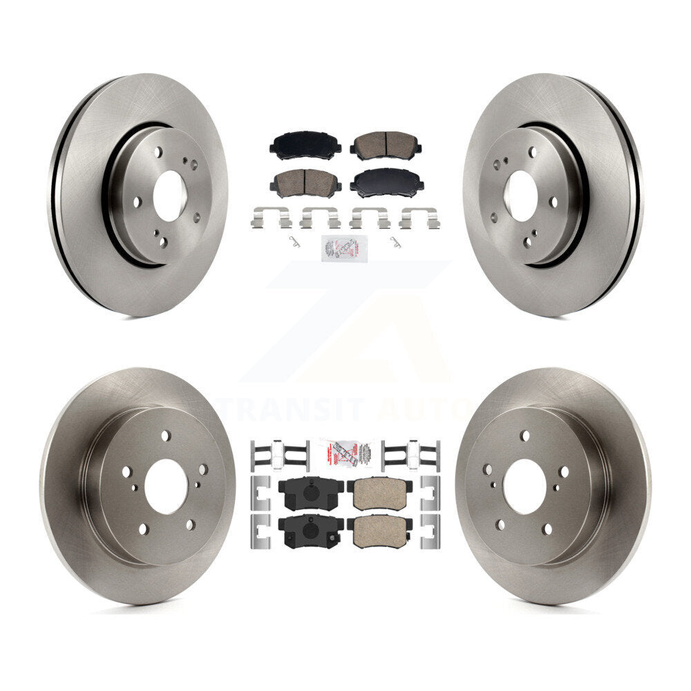 Kit de plaquettes en céramique et de rotors de frein à disque avant et arrière, pour Suzuki Kizashi 2010 – 2013