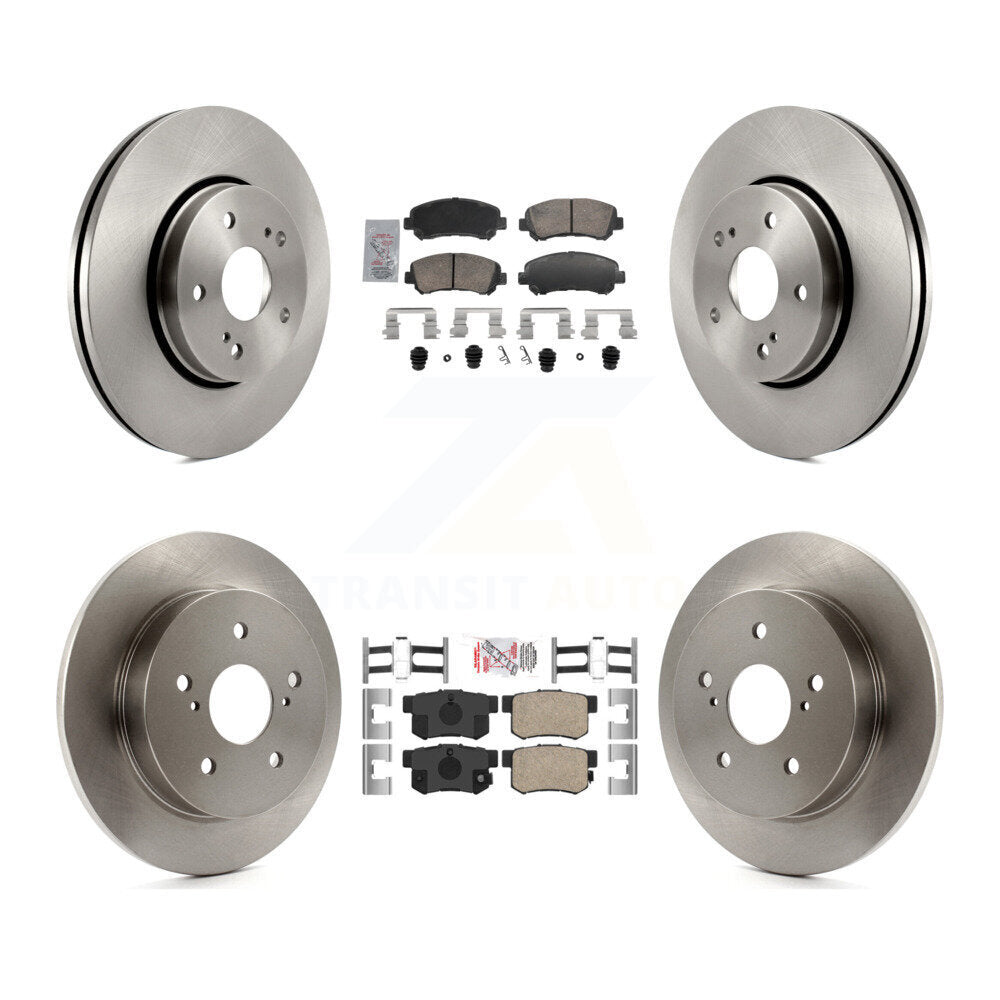 Kit de plaquettes en céramique et de rotors de frein à disque avant et arrière, pour Suzuki Kizashi 2010 – 2013