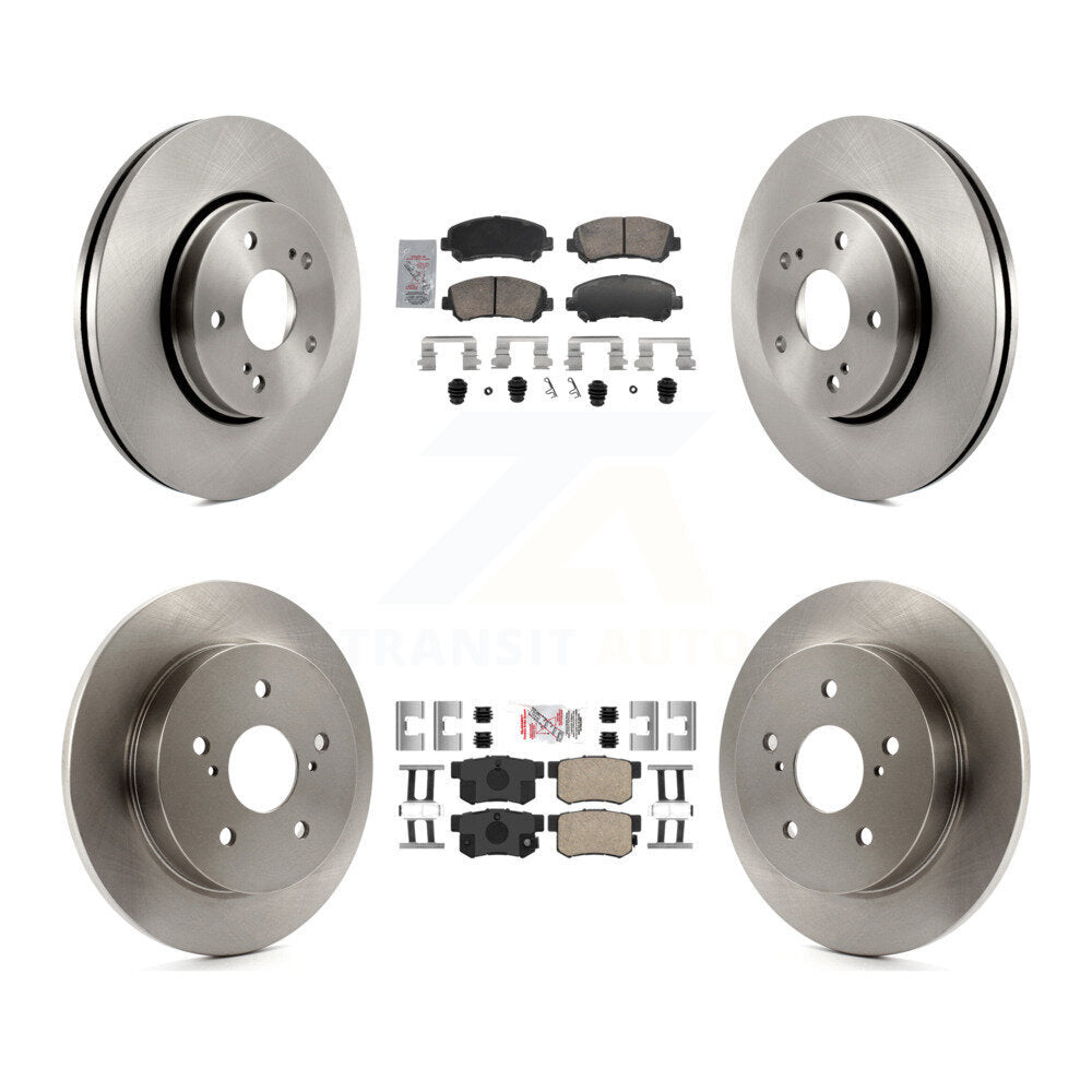 Kit de plaquettes en céramique et de rotors de frein à disque avant et arrière, pour Suzuki Kizashi 2010 – 2013