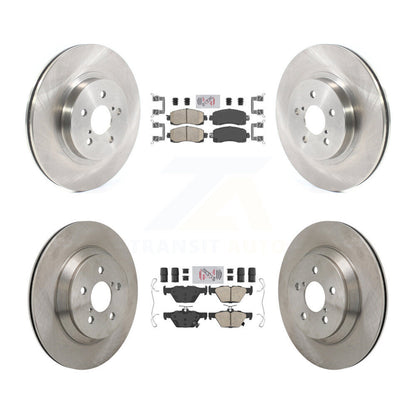 Kit de plaquettes en céramique et de rotors de frein à disque avant et arrière, pour Subaru Crosstrek