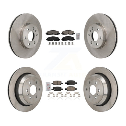 Kit de plaquettes de frein en céramique et disques de frein avant et arrière, pour Chevrolet Colorado GMC Canyo