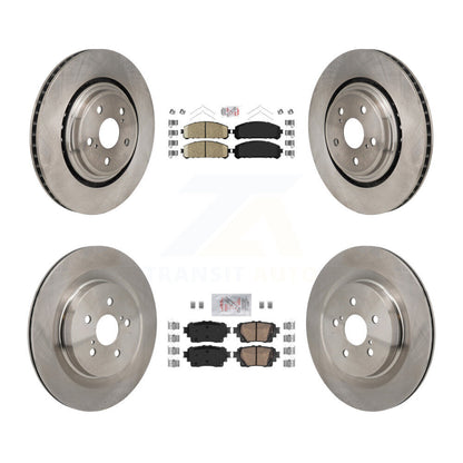 Kit de plaquettes en céramique et de disques de frein avant et arrière, pour Toyota Highlande 2020 – 2022