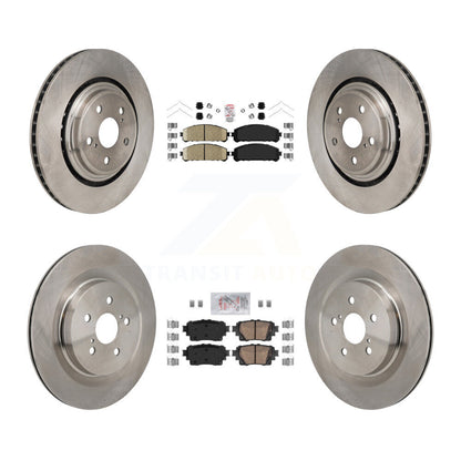 Kit de plaquettes en céramique et de disques de frein avant et arrière, pour Toyota Highlande 2020 – 2022