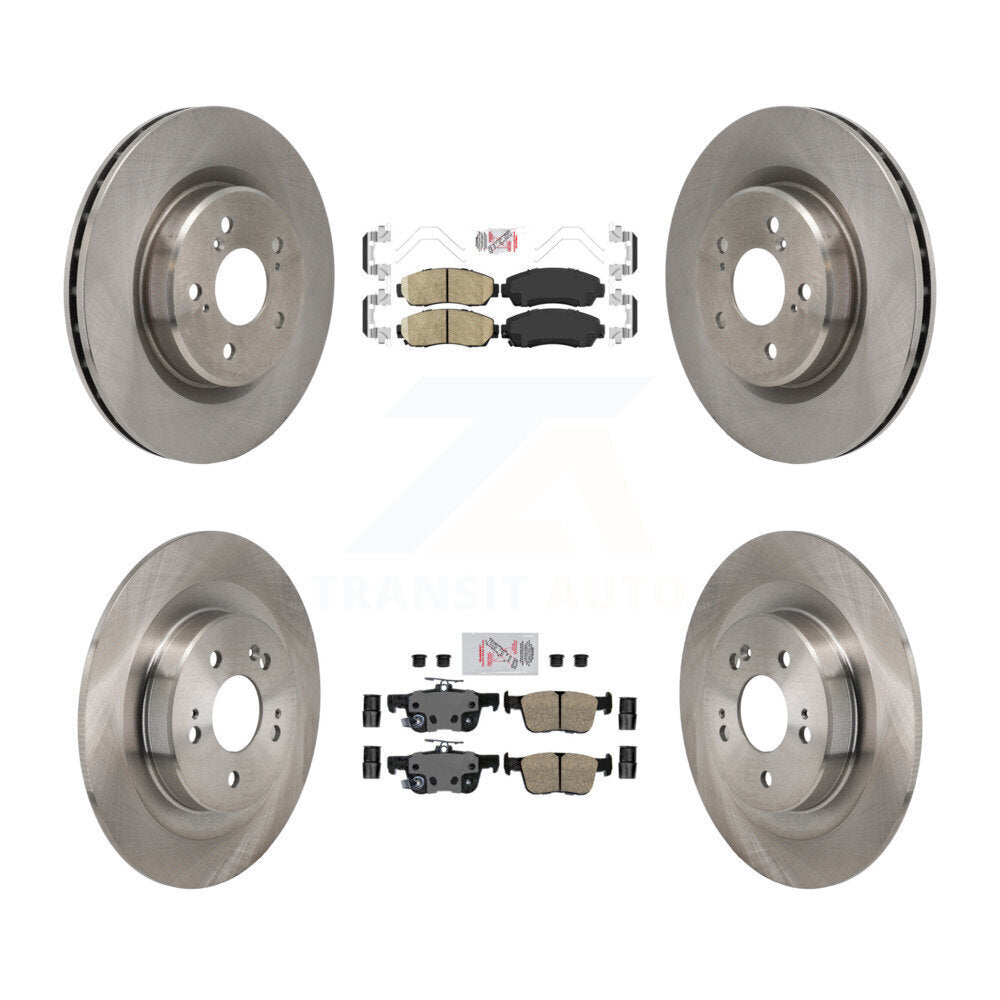 Kit de plaquettes en céramique et de rotors de frein à disque avant et arrière, pour Acura TLX 2.0L 2021 – 2023