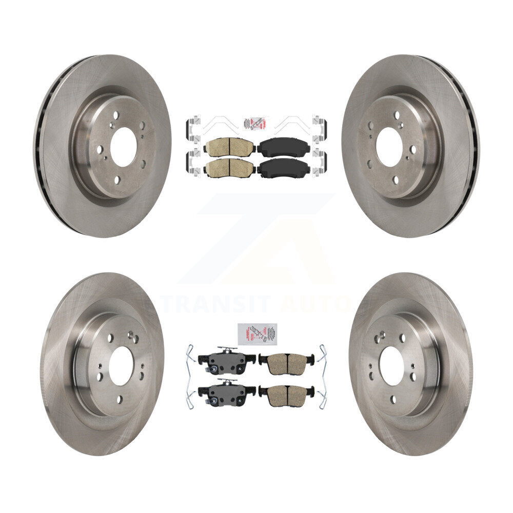 Kit de plaquettes en céramique et de rotors de frein à disque avant et arrière, pour Acura TLX 2.0L 2021 – 2023