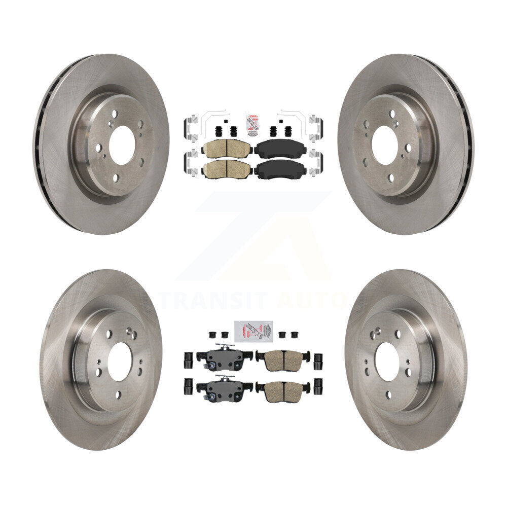 Kit de plaquettes en céramique et de rotors de frein à disque avant et arrière, pour Acura TLX 2.0L 2021 – 2023