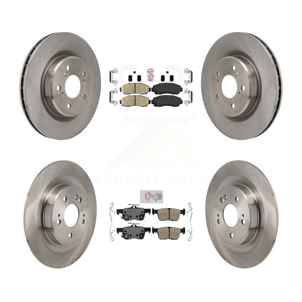Kit de plaquettes en céramique et de rotors de frein à disque avant et arrière, pour Acura TLX 2.0L 2021 – 2023