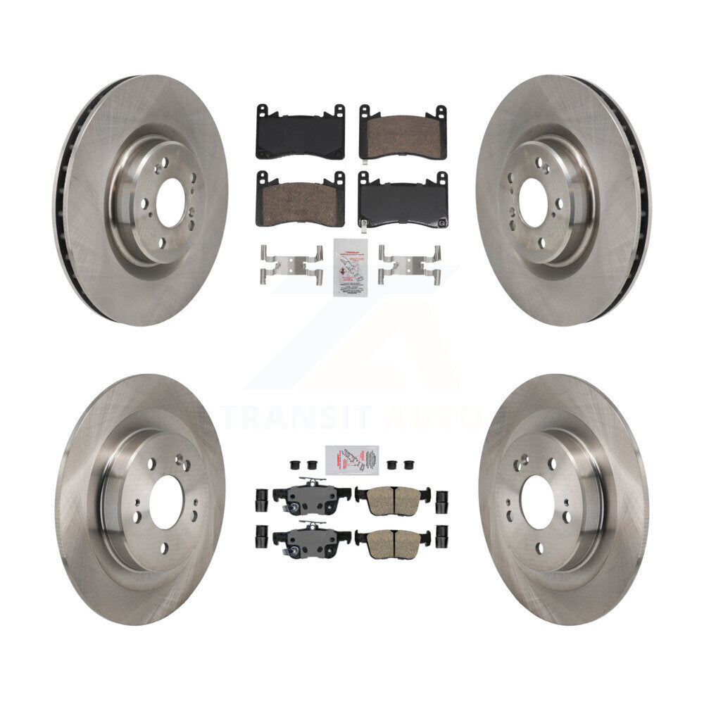 Kit de plaquettes en céramique et de rotors de frein à disque avant et arrière, pour Acura TLX 3.0L 2021 – 2023