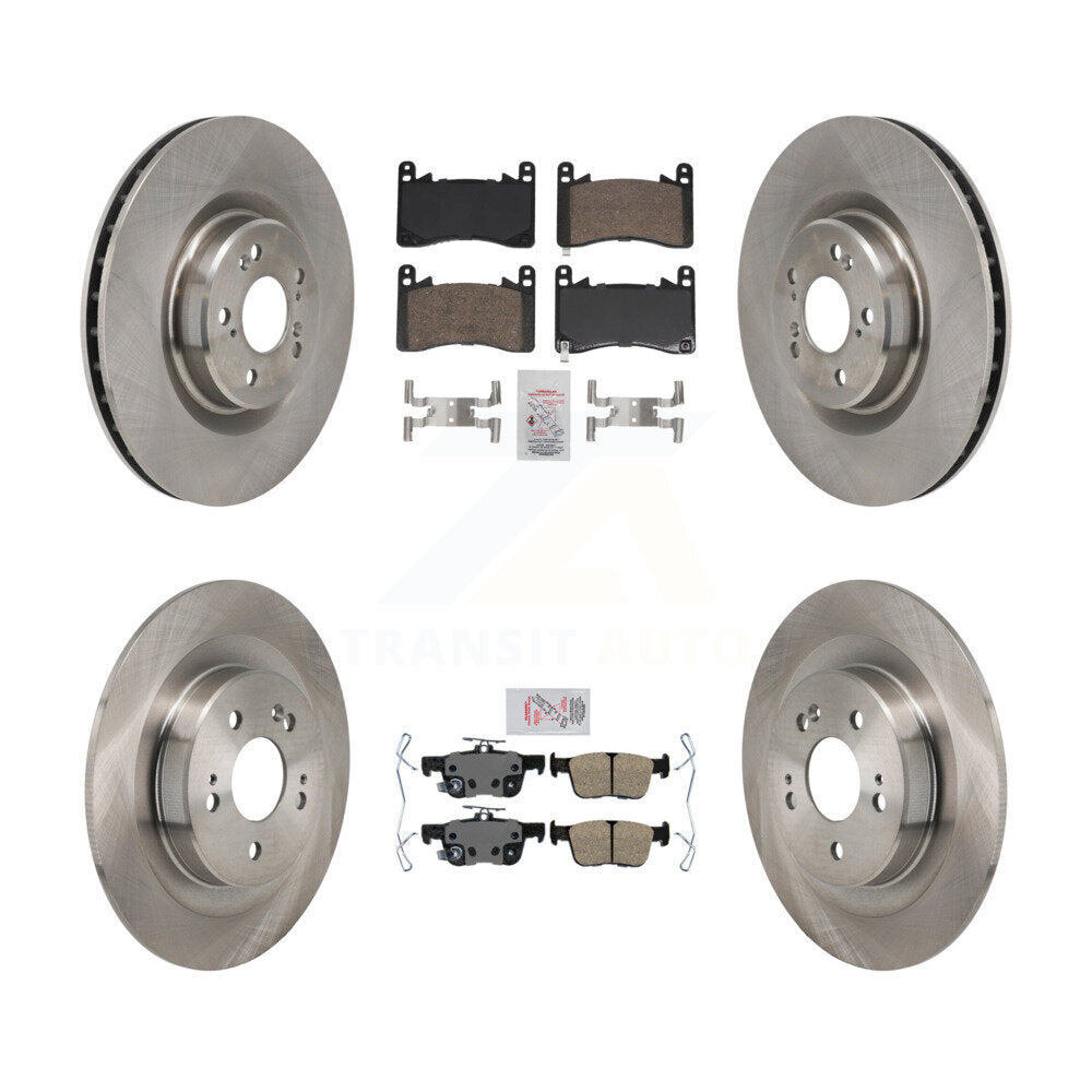 Kit de plaquettes en céramique et de rotors de frein à disque avant et arrière, pour Acura TLX 3.0L 2021 – 2023