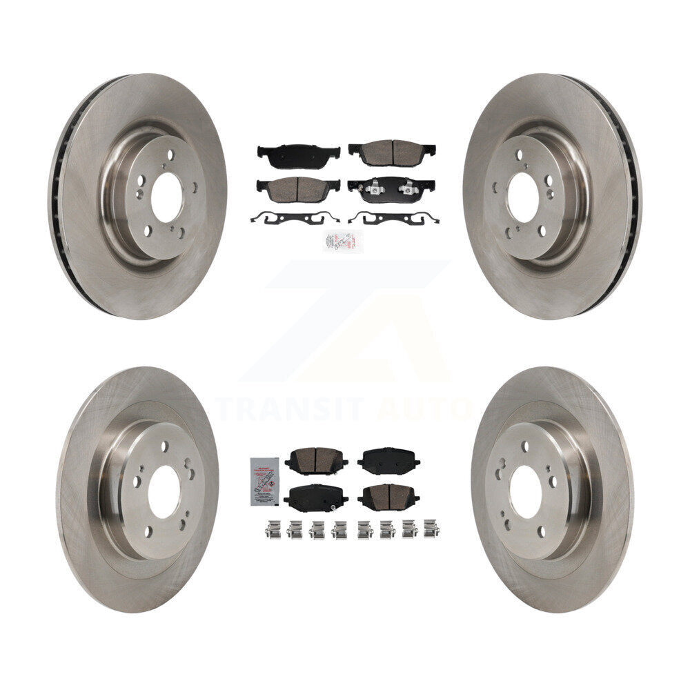 Kit de plaquettes en céramique et de rotors de frein à disque avant et arrière, pour Acura MDX 3,5 l de 2022 à 2023