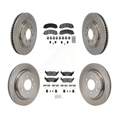 Kit de plaquettes semi-métalliques avant et arrière et disques de frein pour Ford F-150 Lightnin