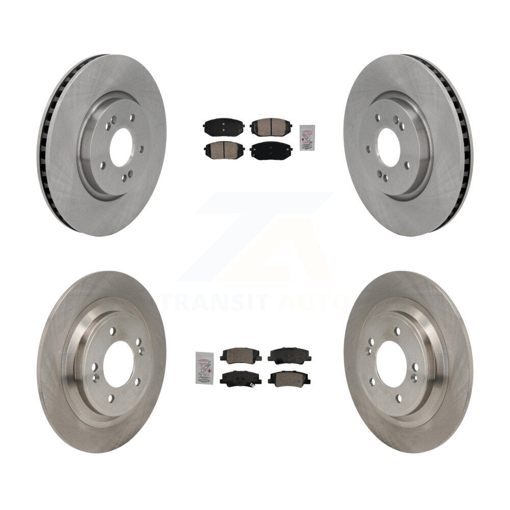Kit de plaquettes en céramique et de disques de frein avant et arrière, pour Hyundai Tucson Kia Sportag