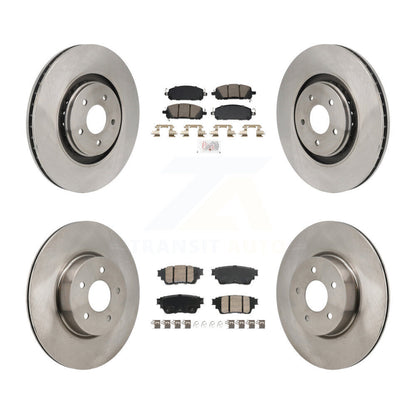 Kit de rotors de frein à plaquettes en céramique avant et arrière, pour Mitsubishi Outlander Nissan INFINIT