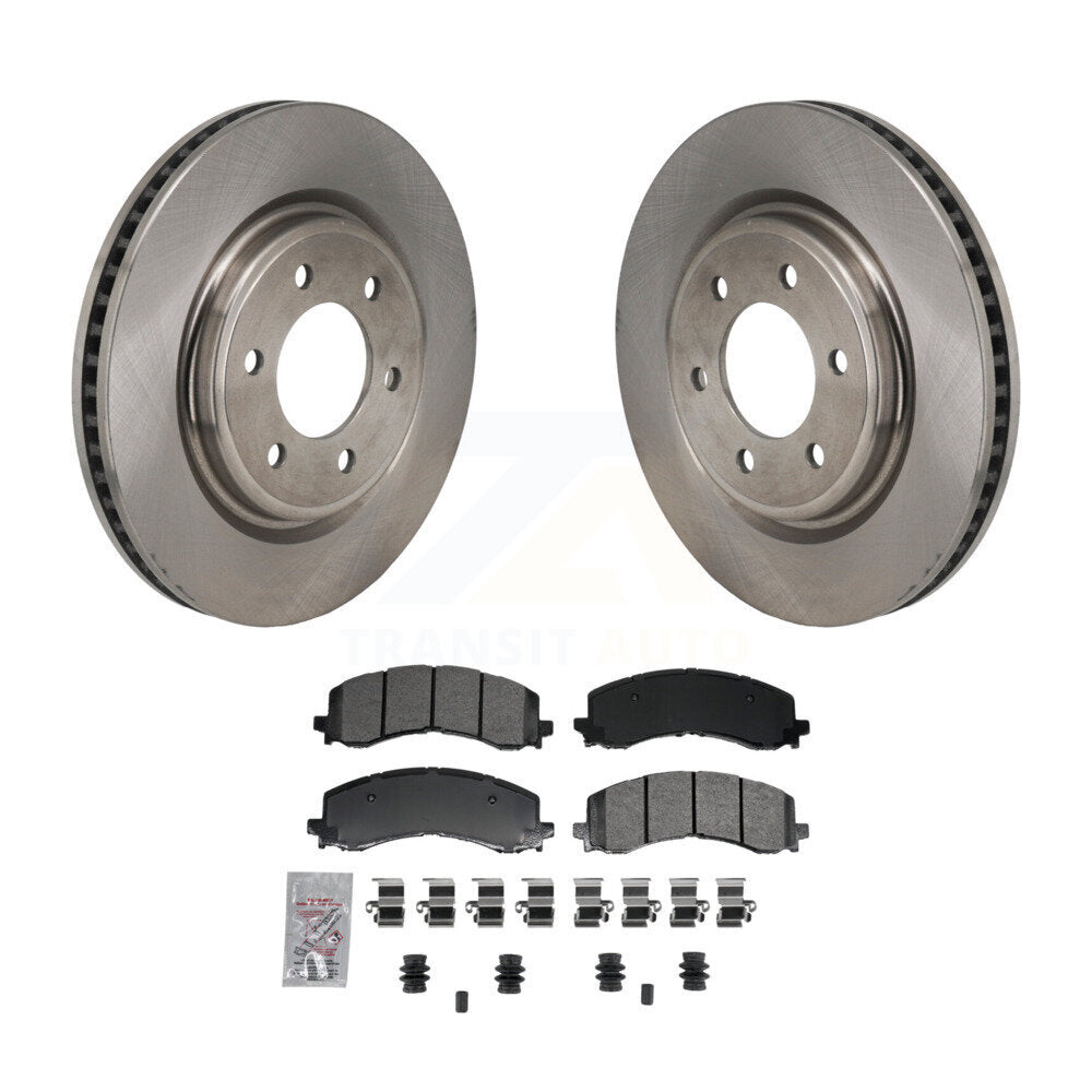 Kit de plaquettes semi-métalliques de Rotor de frein avant, pour Ford F-150 Bronco Expedition Lincol
