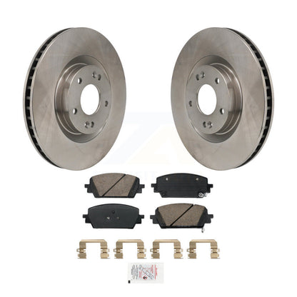 Rotor de frein à disque avant et Kit de plaquettes en céramique, pour Hyundai Santa Fe Kia Sorento Cru