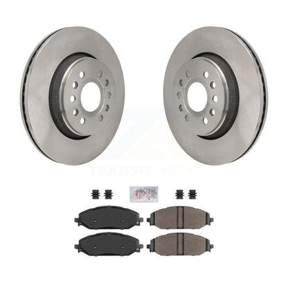 Rotors de frein à disque avant, Kit de plaquettes semi-métalliques pour Ram 1500 Jeep Wagoneer Grand