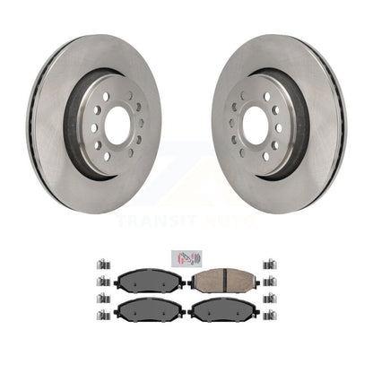 Kit de rotors de frein à disque avant et plaquettes en céramique pour Ram 1500 Jeep Wagoneer Grand L