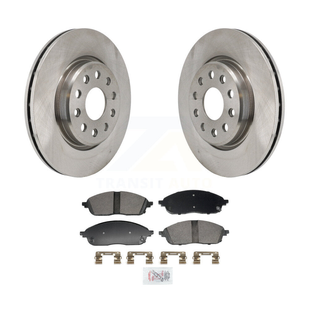Kit de rotors de frein à disque avant et plaquettes en céramique pour Jeep Grand Cherokee L