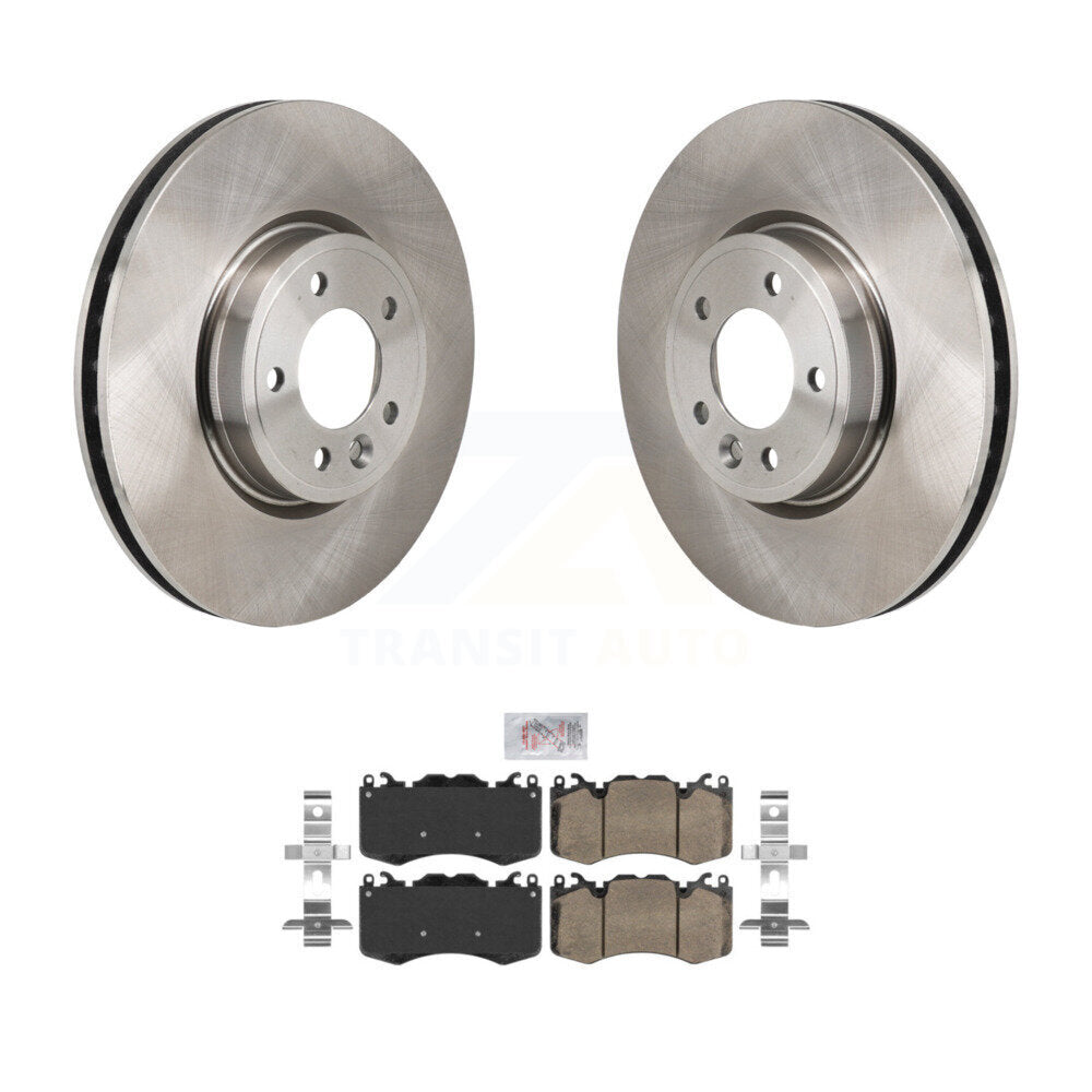 Kit de rotors de frein à disque avant et de plaquettes en céramique pour Land Rover Range Sport